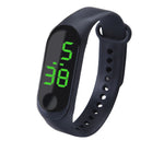 Fashion Sports Watch For Kids Children Waterproof Led Digital Watch Ultra-light Silicone Strap Teen Boys Girls WristWatch Unisex