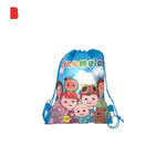 8/16/24/50PCS Unicorn Drawstring bag for Girls Travel Storage Package School Backpacks Children Birthday Party Favors skull bag