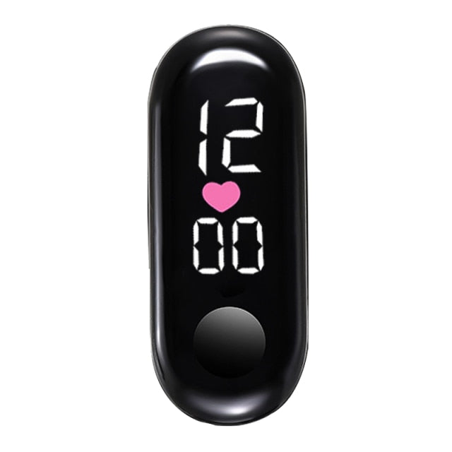 Fashion Sports Watch For Kids Children Waterproof Led Digital Watch Ultra-light Silicone Strap Teen Boys Girls WristWatch Unisex
