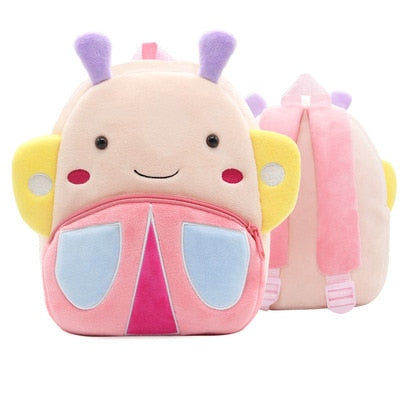 New Kawaii Stuffed Plush Kids Baby Toddler School Bags Backpack Kindergarten Schoolbag for Girls Boys 3D Cartoon Animal Backpack