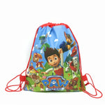 8/16/24/50PCS Unicorn Drawstring bag for Girls Travel Storage Package School Backpacks Children Birthday Party Favors skull bag
