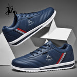 Golf Men's Professional Sports Shoes Non-slip Training Golf Sports Shoes Waterproof Leather Walking Shoes Black Blue Fitness