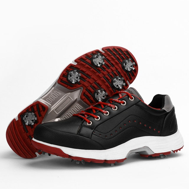New Mens Golf Shoes Waterproof Golf Sneakers Men Outdoor Golfing Spikes Shoes Big Size 7-14 Jogging Walking Sneakers Male