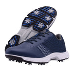 New Mens Golf Shoes Waterproof Golf Sneakers Men Outdoor Golfing Spikes Shoes Big Size 7-14 Jogging Walking Sneakers Male