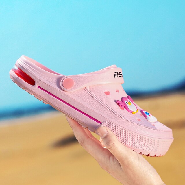 Fashion Ladies Sandles Casual Clogs Women Sandels Outdoor Summer Beach Womans Shoes Pink Female Slides New Woman Sliders 2021