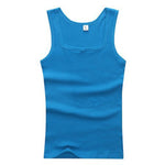 Men's Casual Tank Summer High Quality Bodybuilding Fitness Muscle  Singlet Man's Clothes  Sleeveless Slim Fit Vest