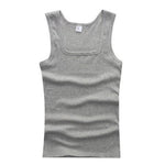 Men's Casual Tank Summer High Quality Bodybuilding Fitness Muscle  Singlet Man's Clothes  Sleeveless Slim Fit Vest