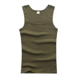 Men's Casual Tank Summer High Quality Bodybuilding Fitness Muscle  Singlet Man's Clothes  Sleeveless Slim Fit Vest