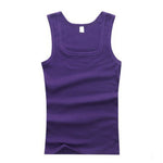 Men's Casual Tank Summer High Quality Bodybuilding Fitness Muscle  Singlet Man's Clothes  Sleeveless Slim Fit Vest