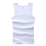 Men's Casual Tank Summer High Quality Bodybuilding Fitness Muscle  Singlet Man's Clothes  Sleeveless Slim Fit Vest