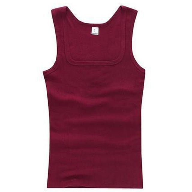 Men's Casual Tank Summer High Quality Bodybuilding Fitness Muscle  Singlet Man's Clothes  Sleeveless Slim Fit Vest