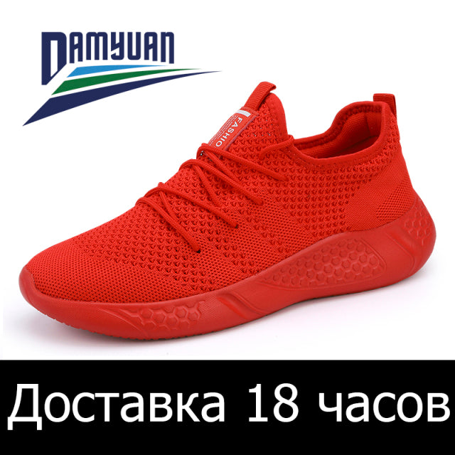 Hot Sale Light Man Running Shoes Comfortable Breathable Men&#39;s Sneaker Casual Antiskid and Wear-resistant Jogging Men Sport Shoes