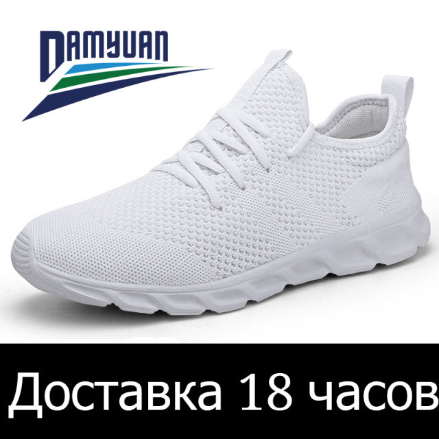 Hot Sale Light Man Running Shoes Comfortable Breathable Men&#39;s Sneaker Casual Antiskid and Wear-resistant Jogging Men Sport Shoes