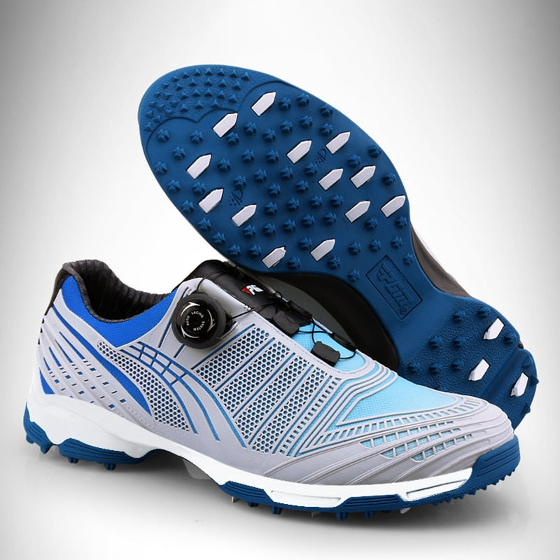 TaoBo Original PGM 2020 New Pro Golf Shoes Size 39-45 Men Waterproof Breathable Sneakers Rotating Knobs Buckle Slip Resistant