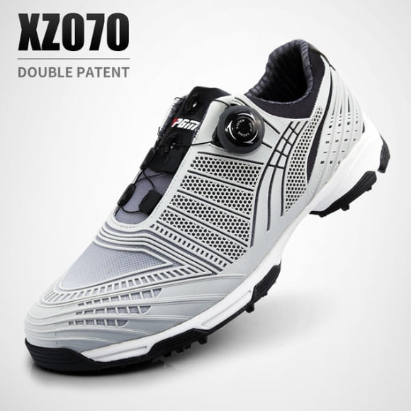 TaoBo Original PGM 2020 New Pro Golf Shoes Size 39-45 Men Waterproof Breathable Sneakers Rotating Knobs Buckle Slip Resistant