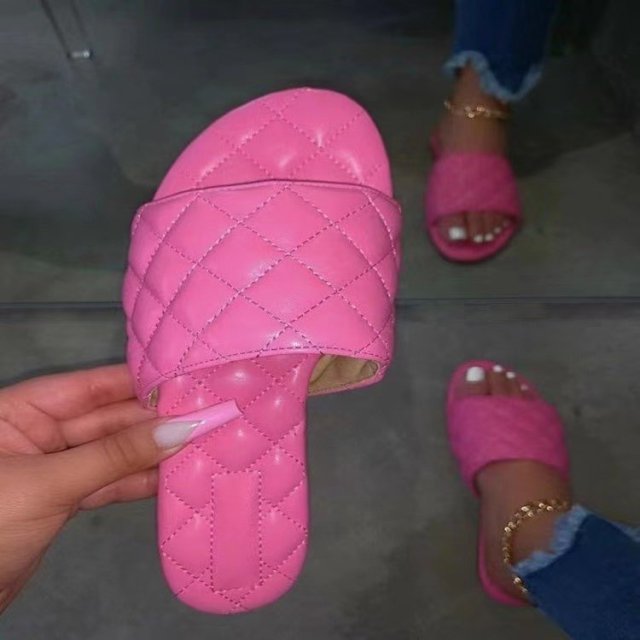 Summer Shoes Woman Sandals For Women 2021 Bling Flat Ladies Beach Sandles Designer Luxury Sandalias Mujer Sandels