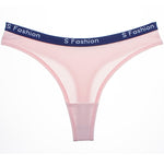 CHAOZHU Women Stretch Athletics Gym Fitness Soft Cozy Quick Dry Lady Seamless Underwear High Quality Panties European Thong