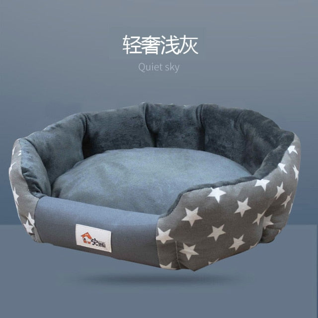 Dog Beds House Sofa Washable Round Plush Mat For Small Medium Dogs Large Labradors Cat House Pet Bed Dcpet Best Dropshipping