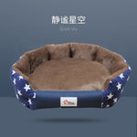 Dog Beds House Sofa Washable Round Plush Mat For Small Medium Dogs Large Labradors Cat House Pet Bed Dcpet Best Dropshipping