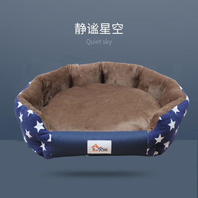 Dog Beds House Sofa Washable Round Plush Mat For Small Medium Dogs Large Labradors Cat House Pet Bed Dcpet Best Dropshipping