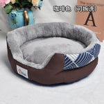 Dog Beds House Sofa Washable Round Plush Mat For Small Medium Dogs Large Labradors Cat House Pet Bed Dcpet Best Dropshipping