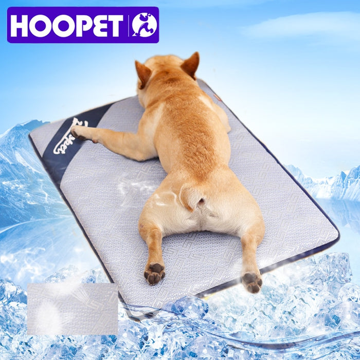 HOOPET  Pet Summer Cooling Mat Dog Summer Bed Cat Mat Mascotas Cama Perro Sofa for Dogs House