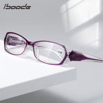 iboode Retro Anti Blue ray Reading Glasses Ladies Fashion Presbyopia Eyeglasses Women Computer Prescription Eyewear with +1.5 +2