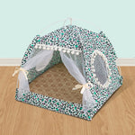 cat tent bed Pet products the general teepee closed cozy hammock with floors cat house pet small dog house accessories products