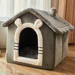 Foldable Dog House Kennel Bed Mat For Small Medium Dogs Cats Winter Warm Cat bed Nest Pet Products Basket Pets Puppy Cave Sofa