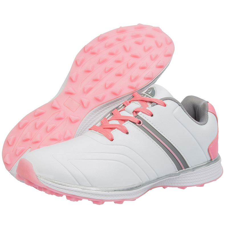 New Waterproof Golf Shoes Women Light Weight Golf Wears Ladies Outdoor Luxury Walking Shoes Comfortable Athletic Sneakers