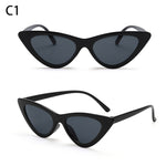 1PC Sexy Cat Eye Triangle Sunglasses Retro Female Eyewear UV400 Sun Glasses Polarized Streetwear Trending Fashion Ladies Glasse