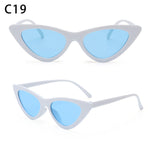 1PC Sexy Cat Eye Triangle Sunglasses Retro Female Eyewear UV400 Sun Glasses Polarized Streetwear Trending Fashion Ladies Glasse
