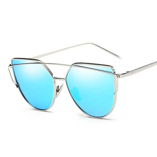 Sexy Retro Cat Eye Sunglasses Women Brand Designer Metal Luxury Sun Glasses Female Black Vintage Fashion Ladies Oculos De Sol