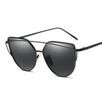 Sexy Retro Cat Eye Sunglasses Women Brand Designer Metal Luxury Sun Glasses Female Black Vintage Fashion Ladies Oculos De Sol