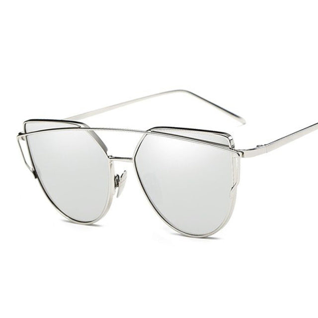 Sexy Retro Cat Eye Sunglasses Women Brand Designer Metal Luxury Sun Glasses Female Black Vintage Fashion Ladies Oculos De Sol