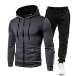 2022 Men's Sets Hoodies+Pants  Autumn and Winter Sport Suits Casual Sweatshirts Tracksuit Sportswear Custom Logo