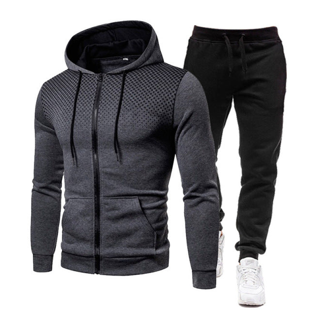 2022 Men's Sets Hoodies+Pants  Autumn and Winter Sport Suits Casual Sweatshirts Tracksuit Sportswear Custom Logo