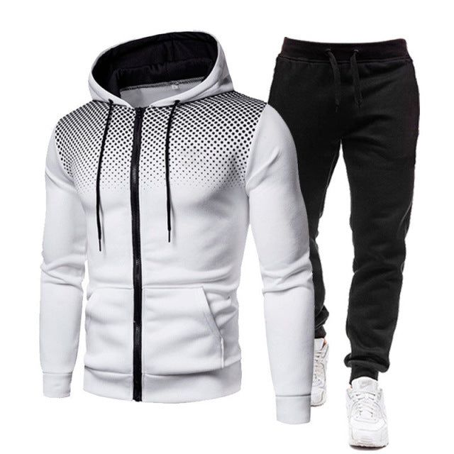 2022 Men&#39;s Sets Hoodies+Pants  Autumn and Winter Sport Suits Casual Sweatshirts Tracksuit Sportswear Custom Logo