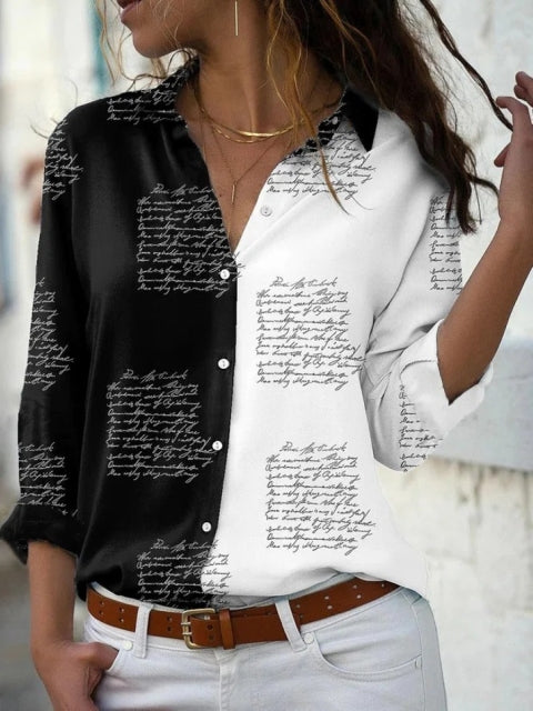 Fashion new shirt women temperament long-sleeved woman shirt casual loose top