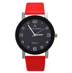 2021 Women Black Watch Hot Sale Leather Band Stainless Steel Analog Quartz Wristwatch Lady Female Casual Watches