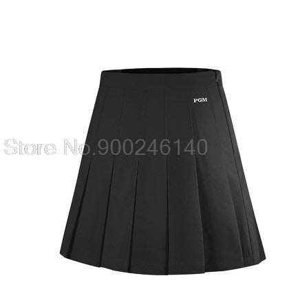 Women Golf High-Waist Pleated Skirt Summer A-Line Slim Tennis Golf Skirt Ladies Quick-Dry Fitness Shorts Athletic Running Gym