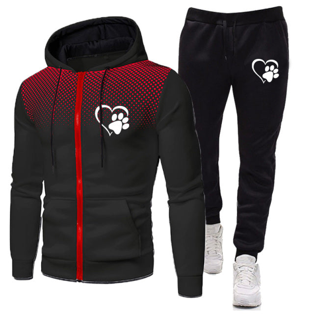 2022 Men&#39;s Sets Hoodies+Pants  Autumn and Winter Sport Suits Casual Sweatshirts Tracksuit Sportswear Custom Logo