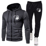 2022 Men's Sets Hoodies+Pants  Autumn and Winter Sport Suits Casual Sweatshirts Tracksuit Sportswear Custom Logo
