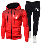2022 Men's Sets Hoodies+Pants  Autumn and Winter Sport Suits Casual Sweatshirts Tracksuit Sportswear Custom Logo