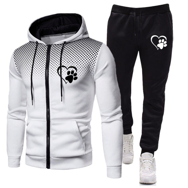 2022 Men's Sets Hoodies+Pants  Autumn and Winter Sport Suits Casual Sweatshirts Tracksuit Sportswear Custom Logo