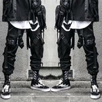 New Streetwear Men's Multi Pockets Cargo Harem Pants Hip Hop Casual Male Track Pants Joggers Trousers Fashion Harajuku Men Pants