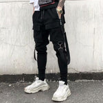 New Streetwear Men's Multi Pockets Cargo Harem Pants Hip Hop Casual Male Track Pants Joggers Trousers Fashion Harajuku Men Pants