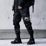 New Streetwear Men's Multi Pockets Cargo Harem Pants Hip Hop Casual Male Track Pants Joggers Trousers Fashion Harajuku Men Pants