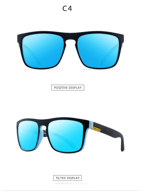 DJXFZLO 2022 New Fashion Guy's Sun Glasses Polarized Sunglasses Men Classic Design Mirror Square Ladies Sunglasses Women
