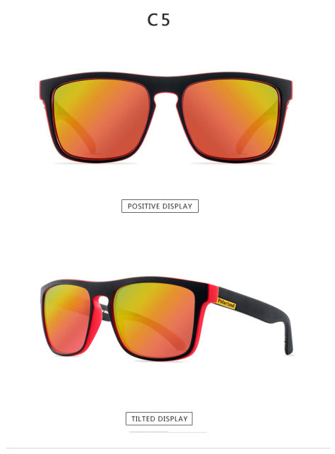 DJXFZLO 2022 New Fashion Guy's Sun Glasses Polarized Sunglasses Men Classic Design Mirror Square Ladies Sunglasses Women